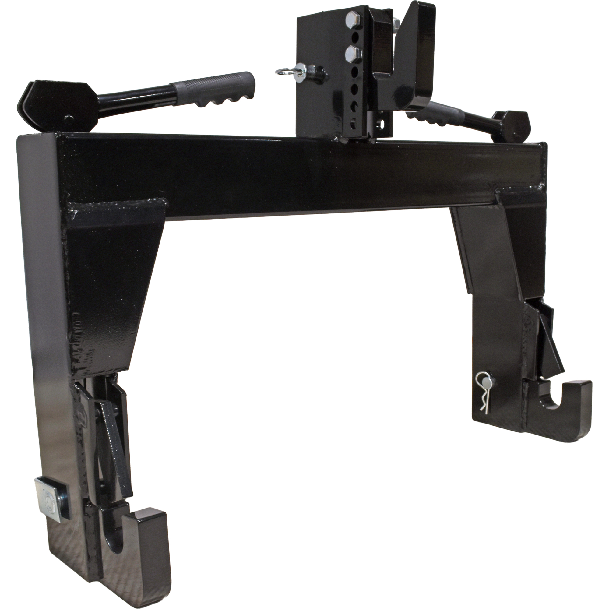 TerraKing Quick Hitch — Category 2, Heavy-Duty Steel, 90 HP Capacity, Model# 45-0647